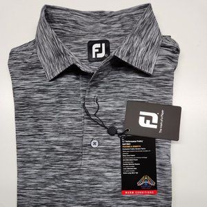 Footjoy New men's golf shirt Large Gray